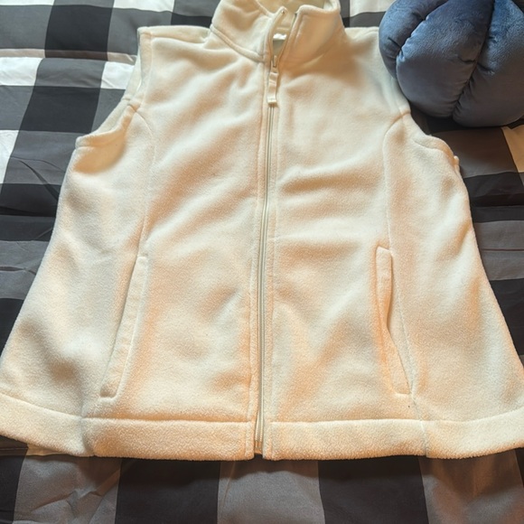 Chadwicks Jackets & Blazers - Cream velour vest